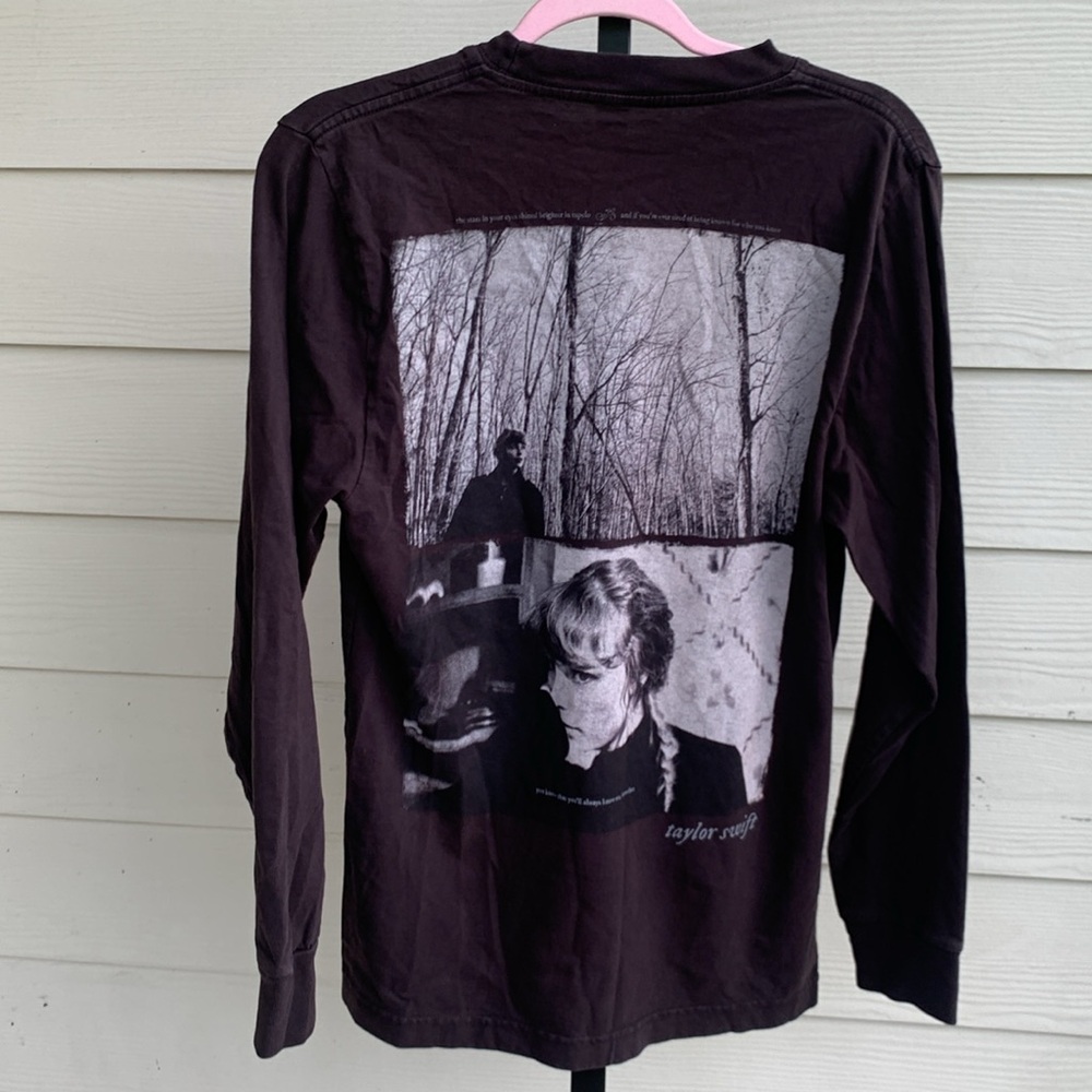 RARE Taylor Swift “you’ll always know me” Dorothea Evermore Long Sleeve shirt S - Picture 4 of 6